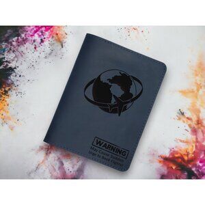 Leather Passport Cover Wallet | Handcrafted Crazy Horse Leather Passport Holder